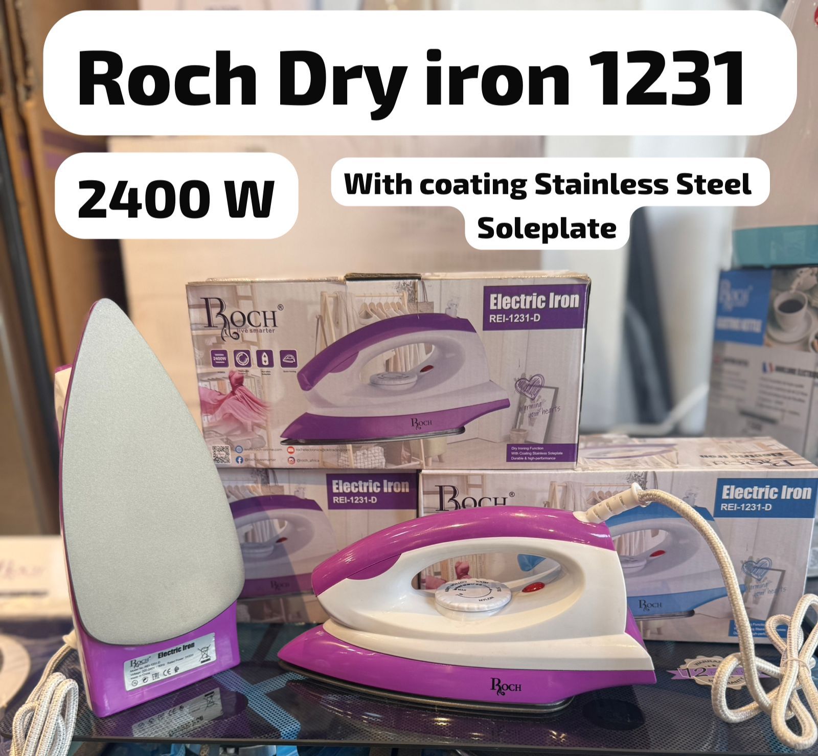 ROCH DRY IRON (1231)